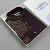 ১০০% সুতি ডুবি কটন + কফ হাতা পাঞ্জাবি kz001a